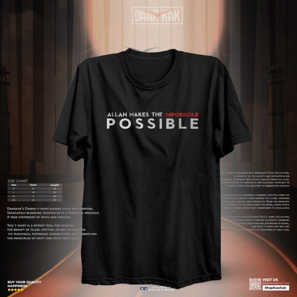 Islamic Tshirt - Possible - SDK250