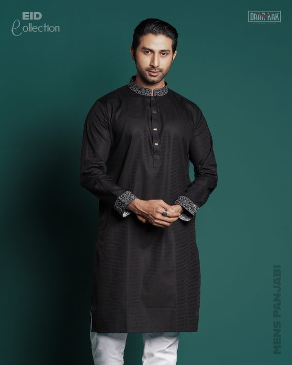 DaarKak Eid Special Embroidered Panjabi - SDK-238